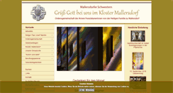 Desktop Screenshot of mallersdorfer-schwestern.de